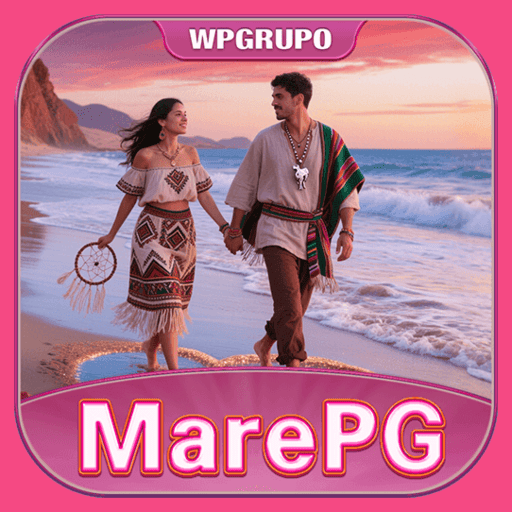 Imagem promocional da MAREPG mostrando a plataforma e suas vantagens